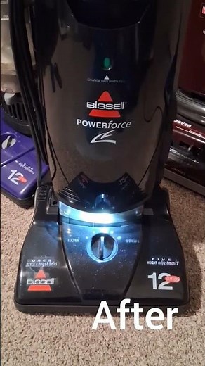 Bissell Powerforce Bagged (Model 3522-6) Before & After Refurbishment