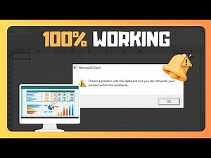 Fix CLIPBOARD ERROR in Excel – No More Copy-Paste Issues!