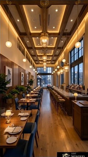 Luxury Restaurant | Cinematic Construction Transformation Timelapse