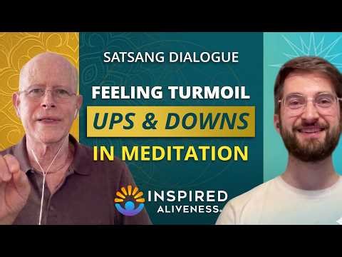 Meditation Tips When Feeling Strong Energy, Turmoil | Q&A Dialogue