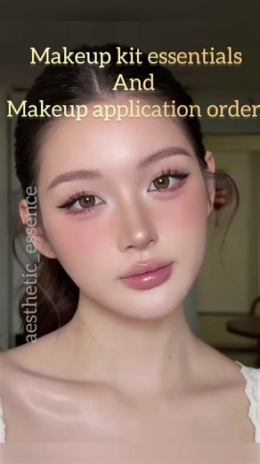 How to do your own makeup and what all essentials we need in a makeup kit 🤩✨🩷#aesthetic #makeup