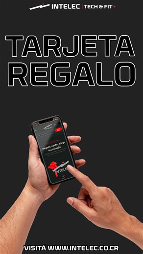 🎁 ¿Tenés que hacer un 𝐫𝐞𝐠𝐚𝐥𝐨 y no sabés por dónde empezar? ㅤ La Tarjeta de Regalo 𝐈𝐍𝐓𝐄𝐋𝐄𝐂 te salva siempre: es digital, segura y se usa directo en intelec.co.cr. ㅤ Elegís el monto, agregás un mensaje… y llega al correo en segundos. Tecnología, accesorios y gadgets: todo en una sola tarjeta. ㅤ 🛒 Comprala aquí: https://www.intelec.co.cr/tarjeta ㅤ 📞 Llamanos: 2202-1200 💬 WhatsApp: 8468-3532 🏬 Visitá nuestras tiendas: intelec.co.cr/tiendas ㅤ #IntelecCR #GiftCardIntelec #RegaláTecno