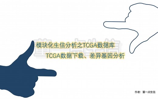 5分钟教你学会TCGA数据库 | R语言处理TCGA数据、ID转化、差异基因分析 | 测序数据分析