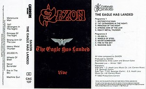 Saxon - The Eagle Has Landed (Live)