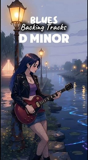 D Minor Blues Backing Track – Smooth Soulful Groove, #lofi #jazz #music #guitarpractice