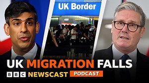 Why has migration to the UK dramatically fallen in the last year? | BBC Newscast - World News
