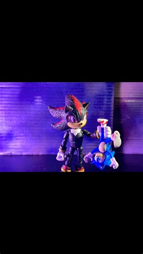 Shadow the hedgehog stop motion