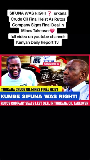 Turkana crude oil final heist: Did Sifuna warn us?