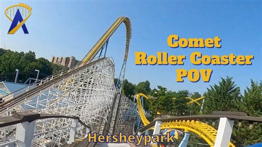 Comet Roller Coaster POV at Hersheypark