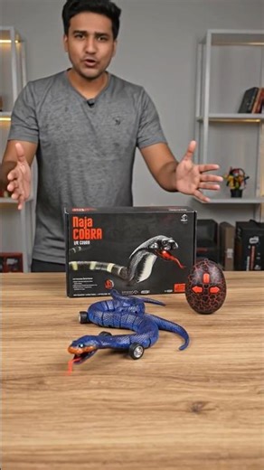 Rc cobra snake toy unboxing & review