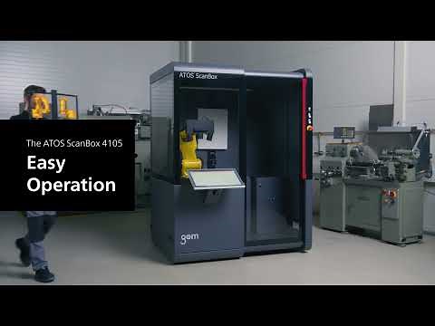 GOM Scanbox 4105 | Einfache Bedienung