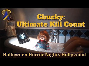 Chucky: Ultimate Kill Count Haunted House at Halloween Horror Nights Hollywood 2023
