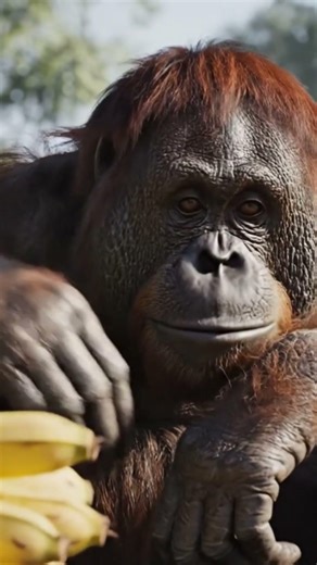 Big monkey selling bananas #trending #time #lapse #money #music