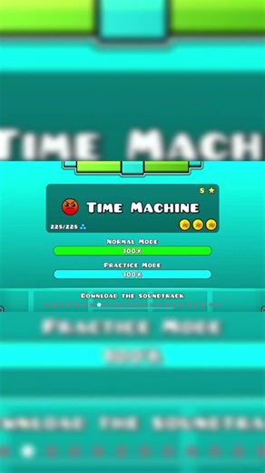 Random Main Level Fact: Time Machine Is The Only Level That Ends In This Way… #geometrydash #gd #gmd