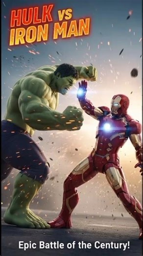 Jab Hulk Ne Iron Man Ko Zameen Par Patak Diya 😱💥