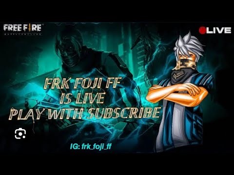 FRK_FOJI_FF IS LIVE 🛑 IN FREE FIRE MAX 🥶 PLAY WITH SUBSCRIBE #freefiremax #live #shortfeed #frk_lkg