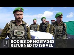 Hamas releases bodies of four Israeli hostages