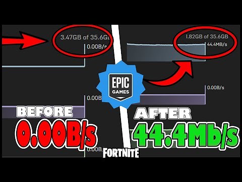 Faster Download In Epic Games Launcher(FIX:Download Speed Stuck at 0)
