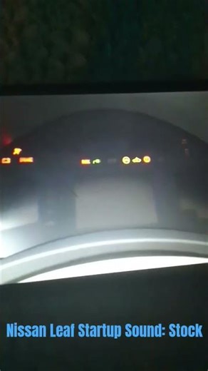 Nissan Leaf Startup Sound: Stock Version