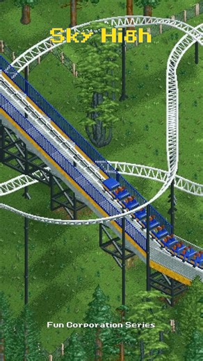 Sky High - Intamin Family Coaster #openrct2