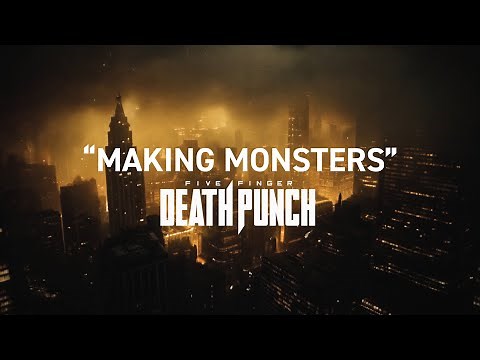 Five Finger Death Punch - Making Monsters (Official Lyric Video)