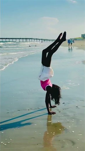 #handstandworkout #beach #myrtlebeach