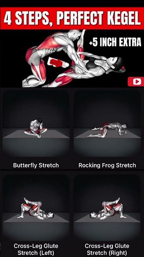 4 Steps,Perfect Kegal |#kegalexercise #pelvicfloorexercises #exercisebenefits #ytshorts