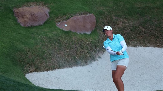 Too much start-stop: Coughlin says she couldn't get into rhythm on back nine