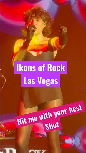 Pat Benatar – “Hit Me With Your Best Shot” 🎸 | IKONS OF ROCK at The STRAT Las Vegas