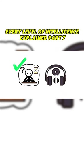 Every level of intelligence explained part 7 #iq #intelligence #fyp #brain #explained