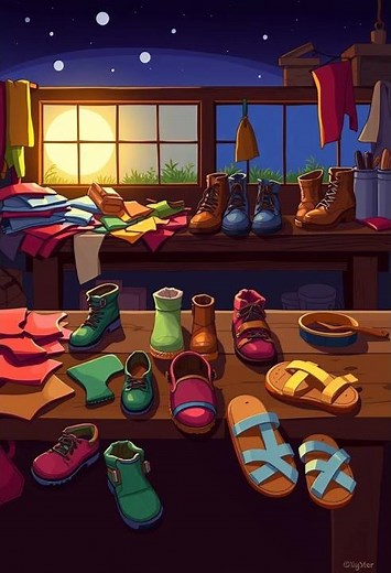 Magical Elves Help a Shoemaker | Kids Story