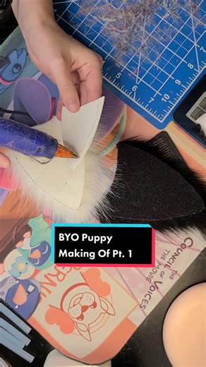 Creating BYO Puppy Ears for Small Business TikTok | Making of Animalears