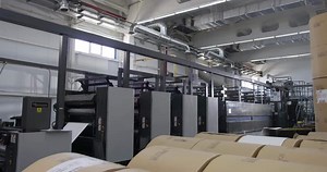 Industrial machines for printing in the factory