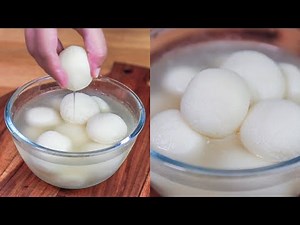 Rasgulla Recipe - Spongy and Soft Rasgulla - Homemade Rasgulla Recipe