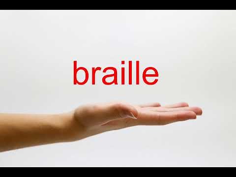How to Pronounce braille - American English