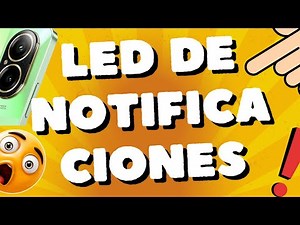 como activar el led de notificaciones de pantalla Realme C67 C55 C53 NFC