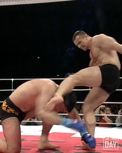 Fair warning: Never, ever put his kicks to the test! ⚠️ #OnThisDay in 2004: Mirko Cro Cop unleashed a flurry of BRUTAL leg kicks for the finish! 📺📱💻 Stream your favorite classics and more on UFC Fight Pass | UFC