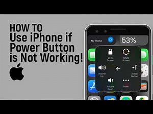 How to Use iPhone if Power Button is Not Working [easy]