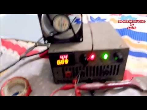 How to connect a Digital Volt meter and Ammeter to your DIY Variable Regulated DC Power supply