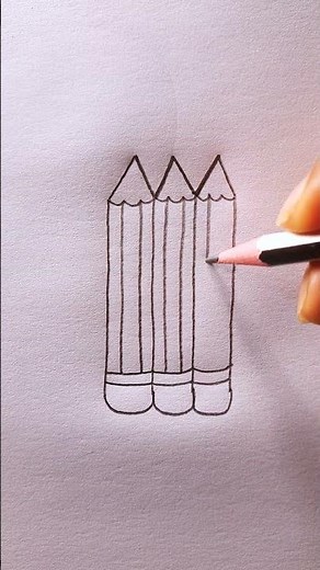 Easy Color Pencil Drawing Tutorial ✏️🌈 #shorts