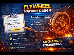 Flywheel Explained | Machine Design | Mechanical Engineering