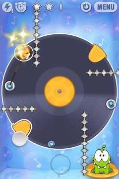 Cut the Rope DJ Box Level 20 Walkthrough