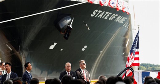 China hits back at US probe, sanctions 5 American subsidiaries of S Korean shipbuilding firm