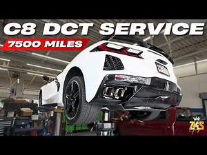 C8 Corvette Transmission Service at 7,500 Miles – Filter, Fluid & What You NEED To Know