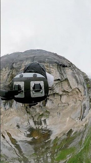 🪂 EPIC 2-Way BASE Jump in the Swiss Alps! 🇨🇭 Double the Thrill! 🚀🔥 #swissalps