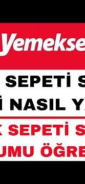 How to Track Your Yemek Sepeti Order