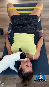 Workout is over! Time to play with me! 🐾 | Mary Burke