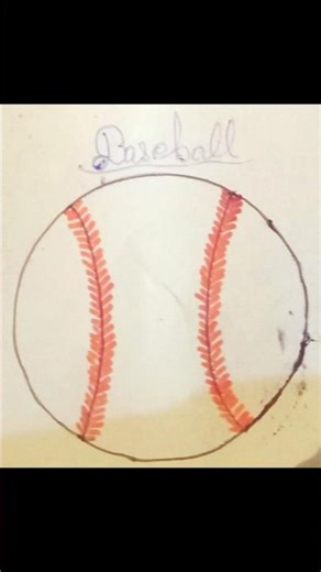 #very#easy#baseball#drawing#😉😉👋👋👍👍