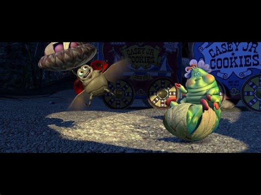 A Bug's Life - Entertaining The Grasshoppers - Bugs Vocabulary