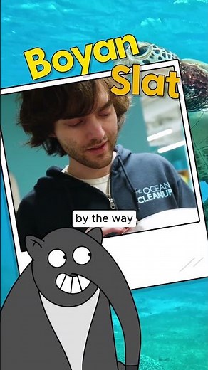 Boyan Slat, the HERO of the week!